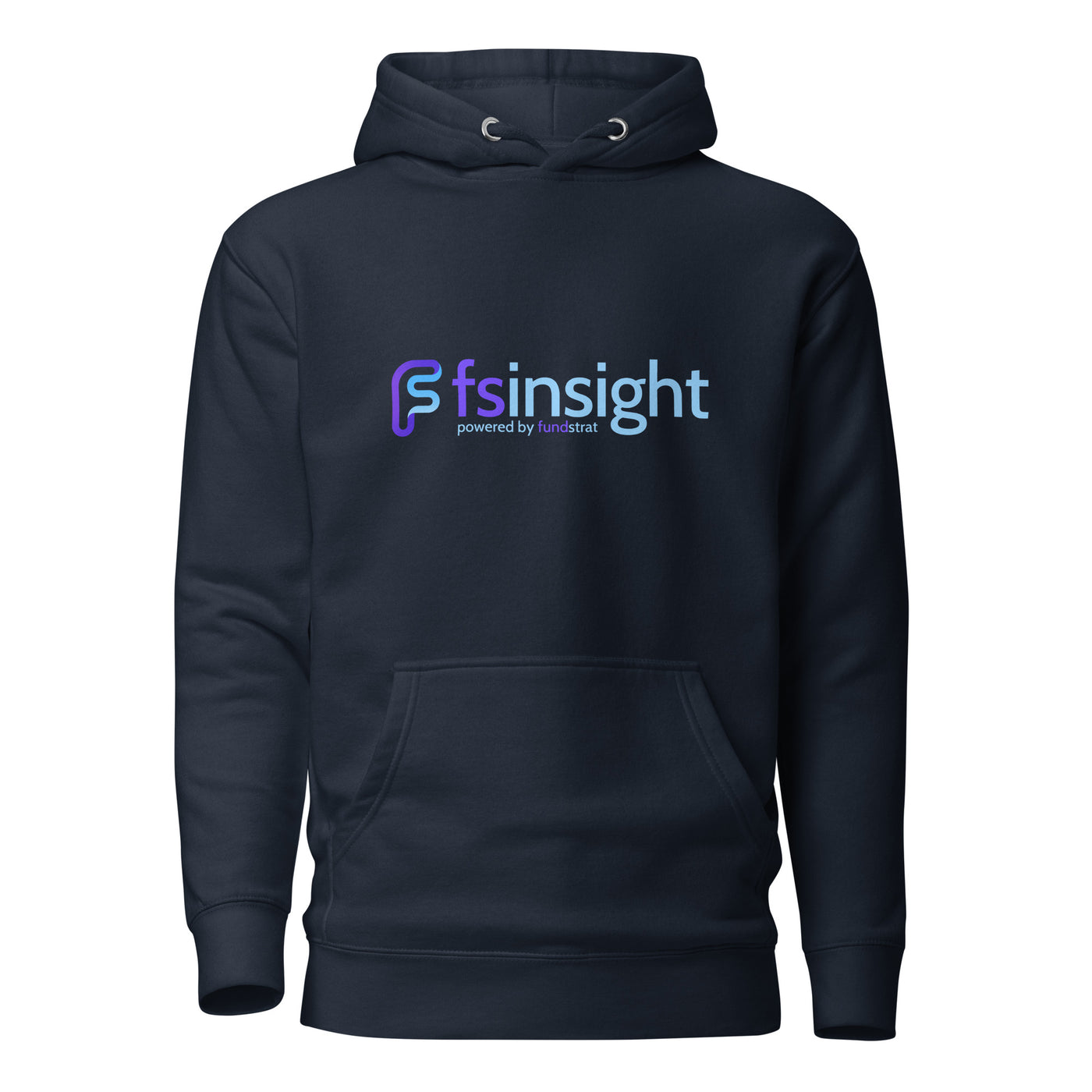 FS Insight | Navy Blue Hoodie & Color Logo
