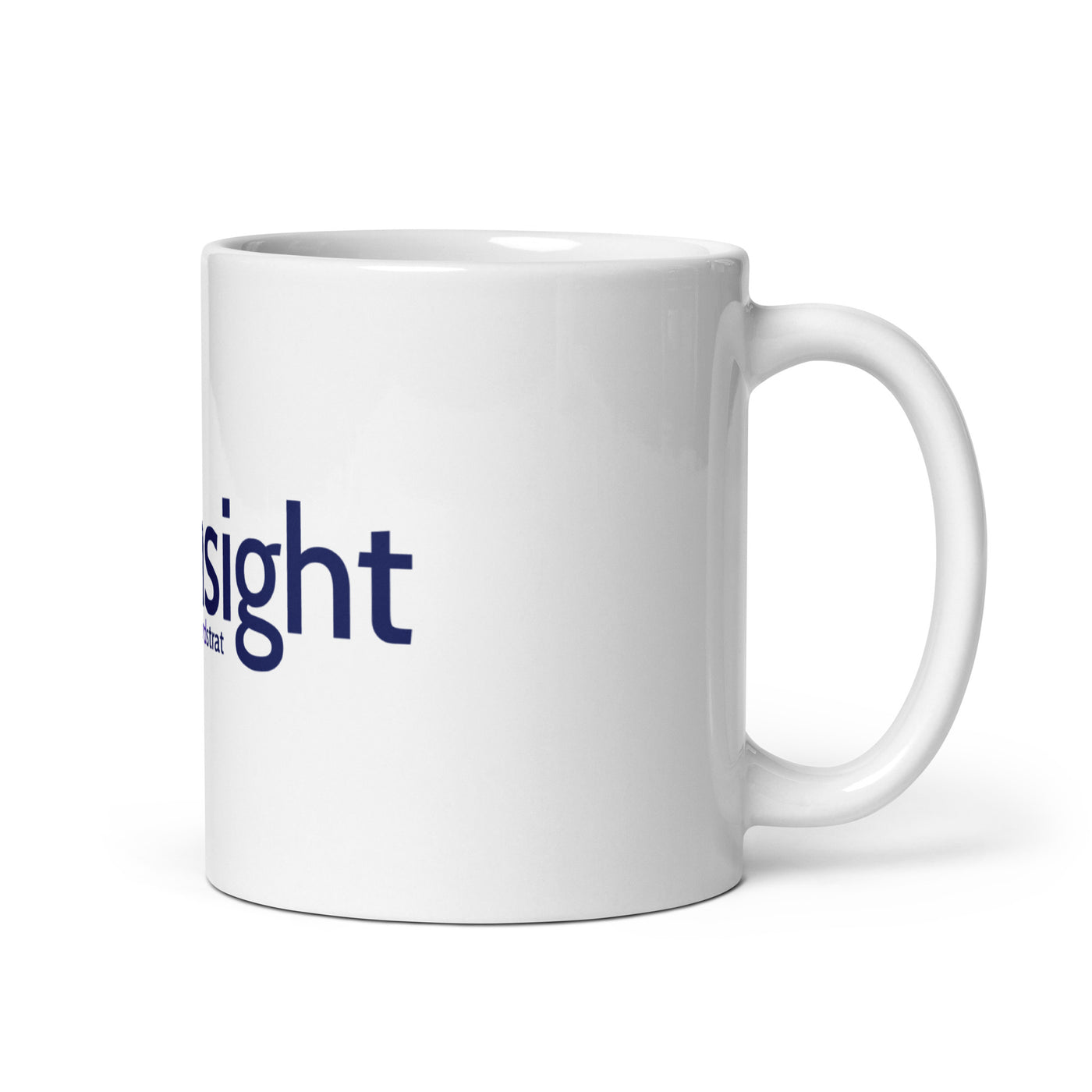 FS Insight | White Classic Coffee Mug + Color Logo